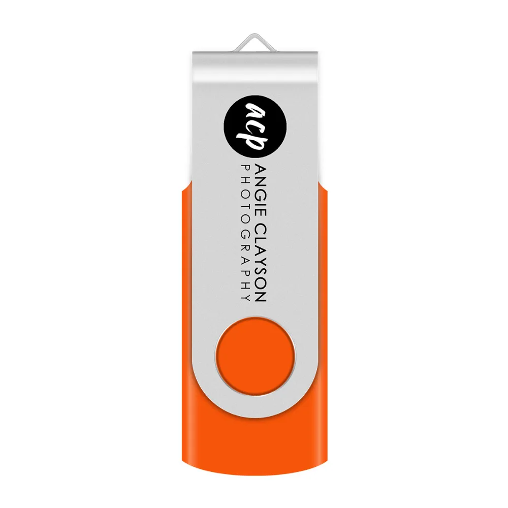 J-boxing 50 шт. 8 ГБ USB флэш-накопитель Печатный Выгравированный Пользовательский логотип Флешка памяти Персонализированная металлическая Флешка с поворотным шарниром разноцветный