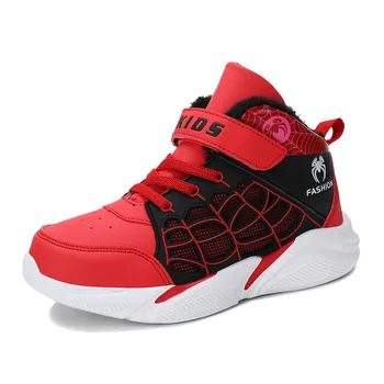 

Children's Shoes 2020 Autumn Winter Sports Shoes For Boys Kids Sneakers Warm Velvet Inside Trainers for Child Tennis Footwear