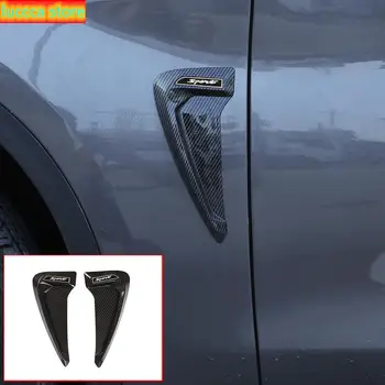 

For BMW F20 F30 E60 E90 E92 F10 F18 F25 F26 F48 air front fender on shark side vent gills side cover trim stickers accessories 2