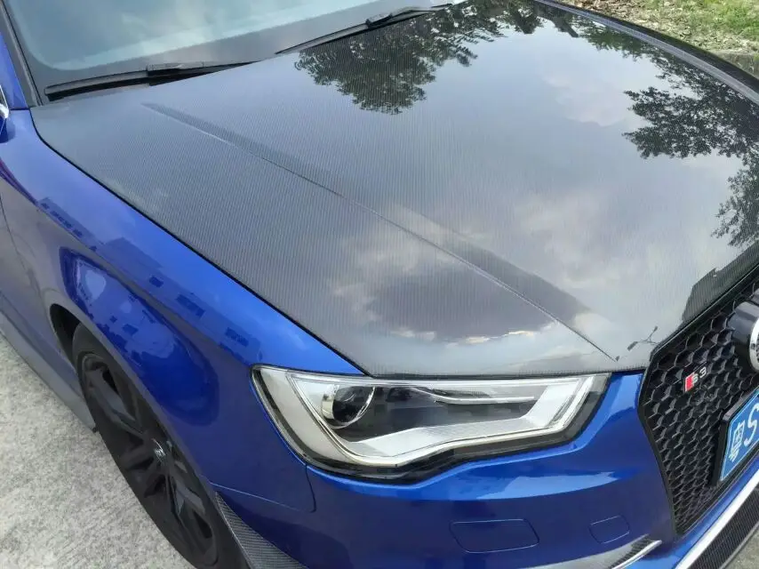 A3 S3 капот из углеродного волокна/RS3 стиль капот из углеродного волокна для AUDI A3 S3 - Цвет: OEM style