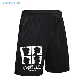 

Summer Men Shorts Gorillaz Sweatpants hakaKhan Noodle Murdoc Russel Bodybuilding Shorts Men Gym Fitness Shorts Clothing OT-453