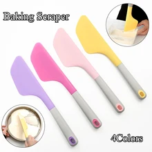

Extra Large Silicone Cream Baking Scraper Non Stick Butter Spatula Smoother Spreader Heat Resistant Cookie Pastry Scraper