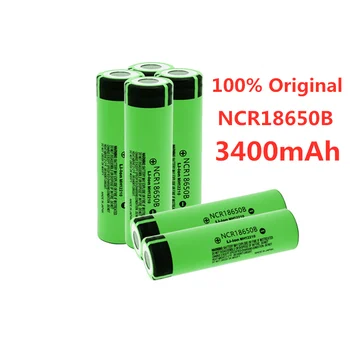 

100% New Original NCR18650B 3.7V 3400mAh 18650 rechargeable lithium battery for flashlight batterie