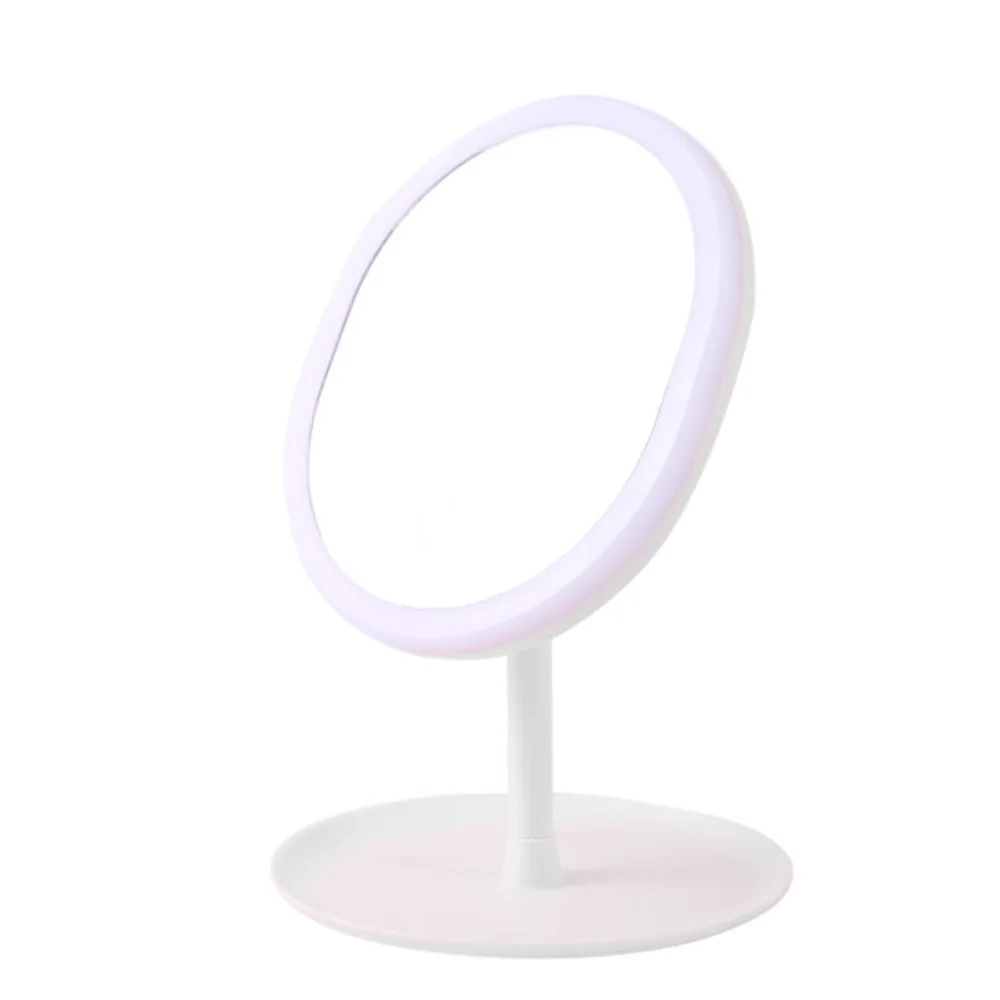 2-No lights Makeup Backlit Mirror Light With Natural White LED Daylight vanity mirror Detachable/Storage Base 3Modes To espelho lustro 3Type - Цвет: 2-No lights
