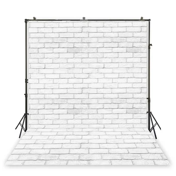 

HuaYi art fabric photography white brick background backdrops for studio photoshoot photography backdrops XT-6695