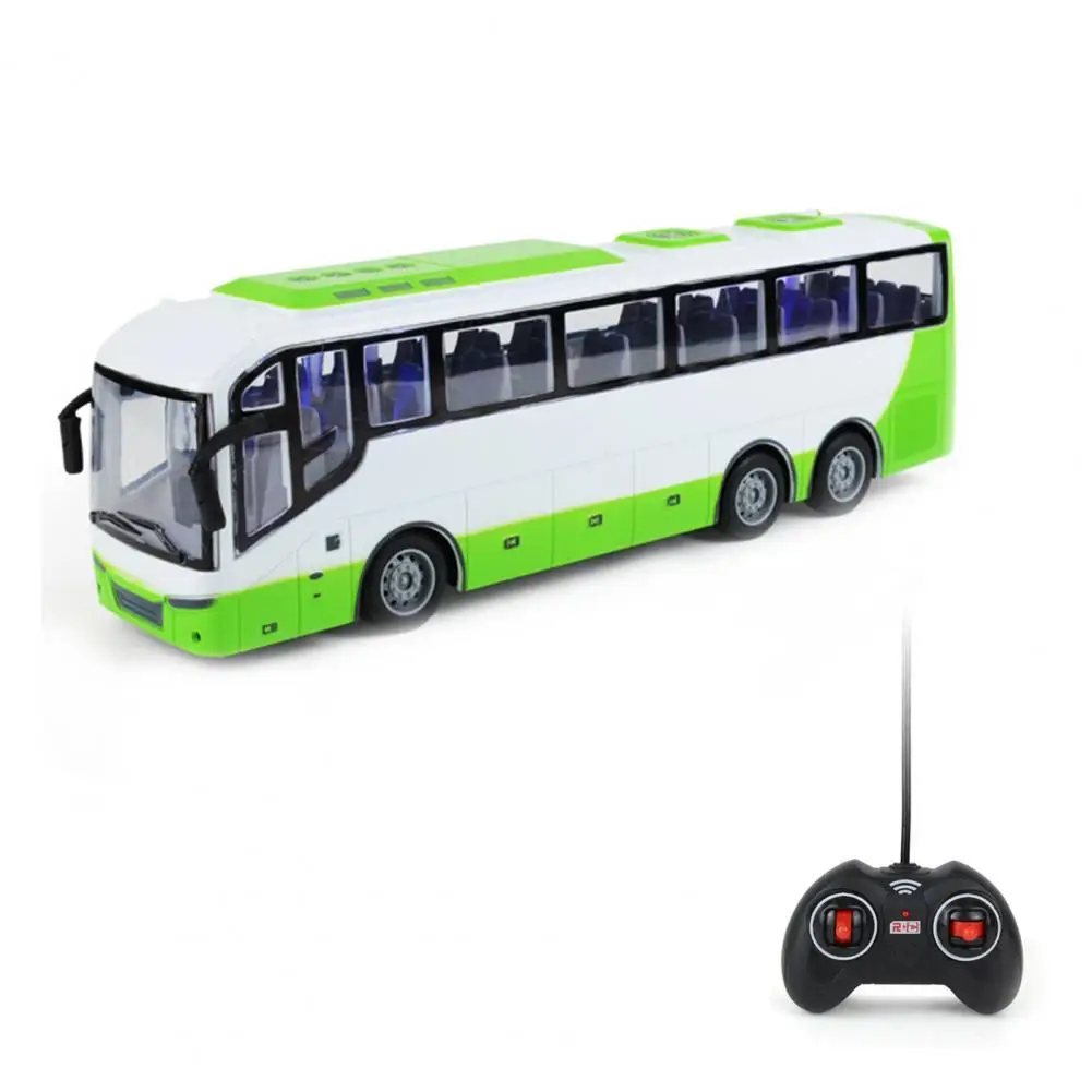 

Remote Control Toy Car City Bus Model Toy Classic Stable Plastic Baby Bus Remote Control RC Car Children Educational Toy Gift