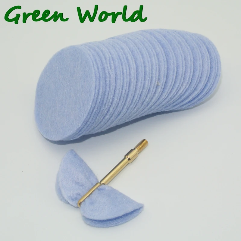 Очищающие патчи для пистолета премиум класса Green World 41 шт./лот диаметром 4 см (dia1.57