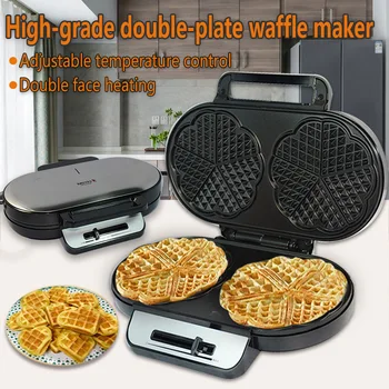 

Functional home stainless steel muffin waffle maker 220-240V