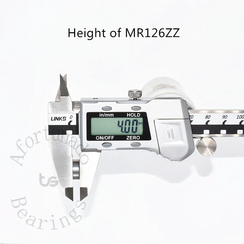 Ball Bearings Miniature Bearings Mini Ball Bearing MR126ZZ 6*12*4(mm) 10PCS Metal Sealed Miniature chrome Steel Bearings