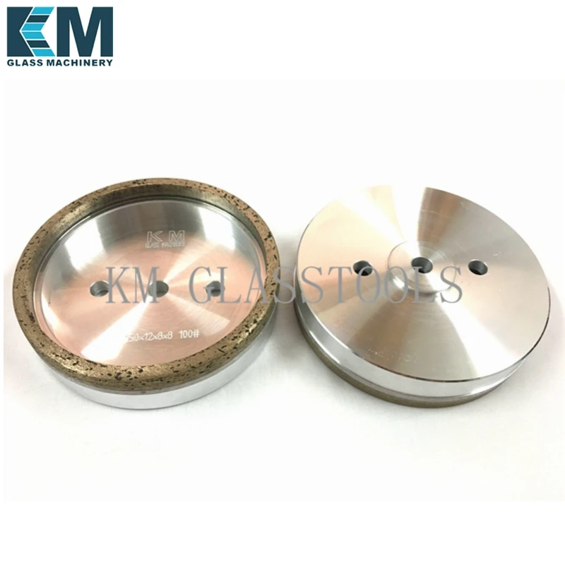 Diamond Cup Wheel S1-CC2 150xd-8x8mm for Glass Straight line edging Double edging machine Customizable abrasive wheel grinding wheel