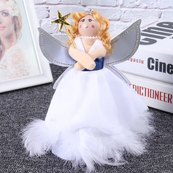 

1pc Adornment Lightweight Novel Practical Decorative Creative Adornment Angel Tree Topper for Party Home
