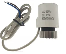 

230v 220v normally open Electric thermal actuator for manifold underfloor heating valve calefaccion suelo radiante actuador