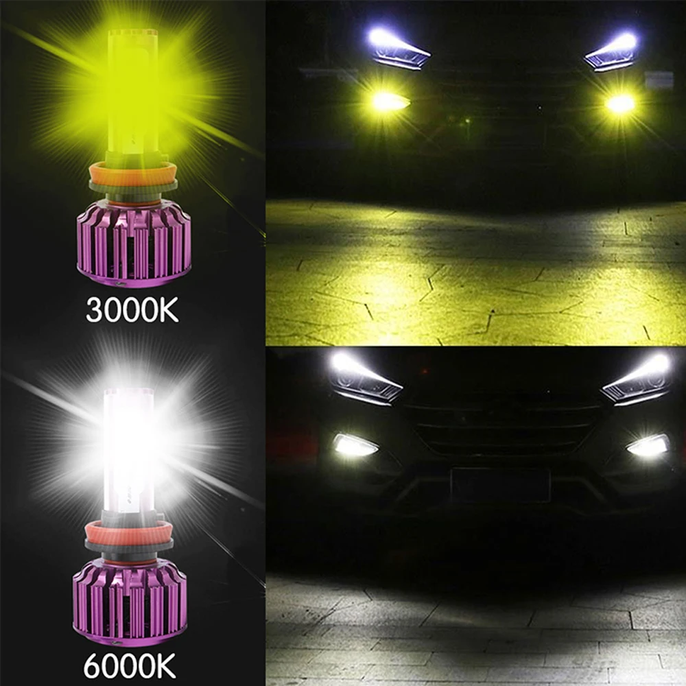 9005 H3 Led Canbus H4 H11 H8 H9 H13 Turbo Led головные фары лампы авто лампы аксессуары 12V(Подол короче спереди и длиннее сзади) луч для автомобиля супер яркий