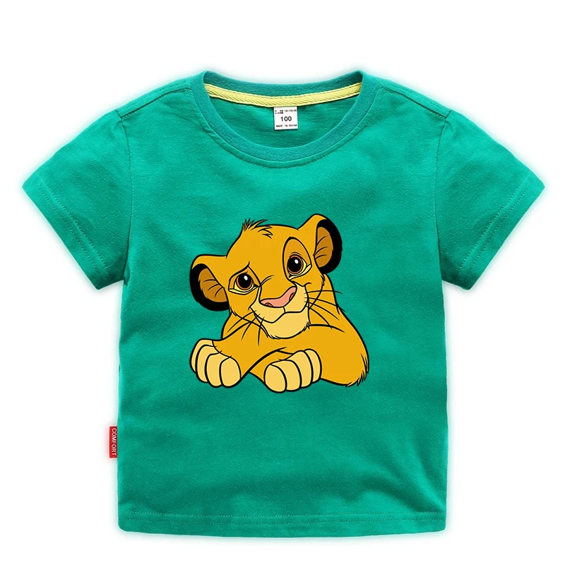 T-Shirts near me 11 colors 2-10T baby boys and girl T 100% Cotton lion king T Shirt Children T Shirts Boys Clothing Kids Clothes Summer Tops ganni t shirt T-Shirts