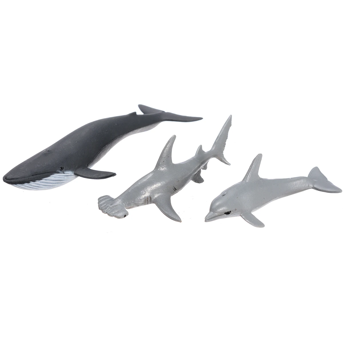 12pcs Ocean Sea Life Simulation Animal Model Sets Shark Whale Turtle Crab Dolphin Action Toy Figures Kids Educational Toys