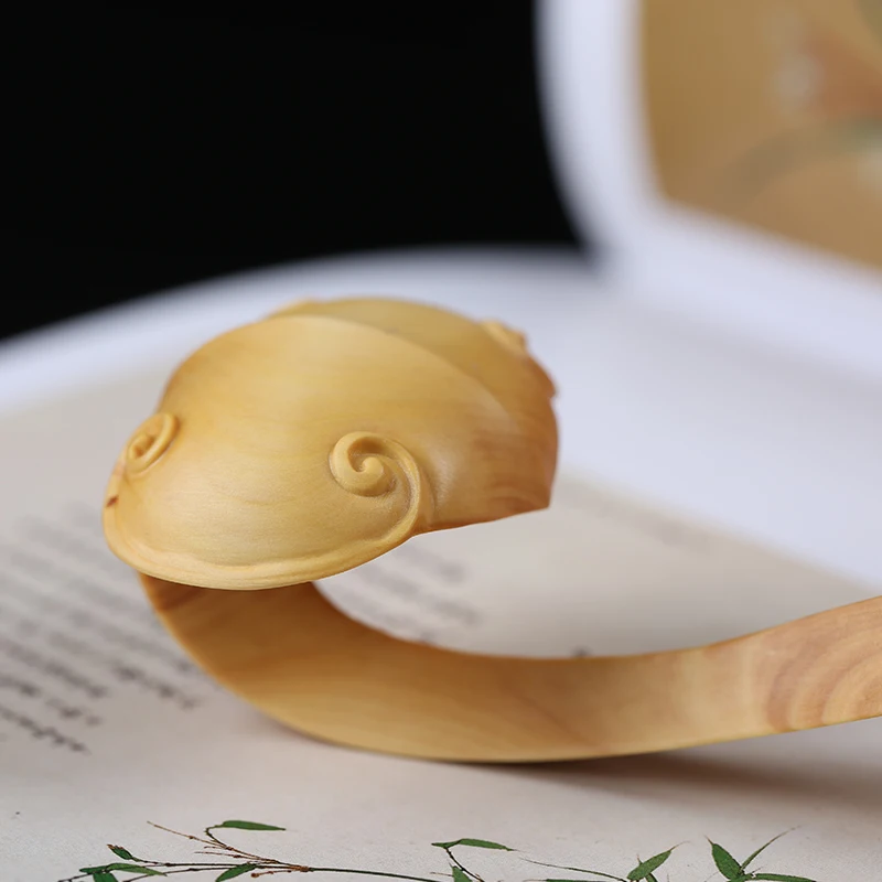 11/21 см Дерево Ruyi ручной работы изогнутые декоративные предметы скипетр в