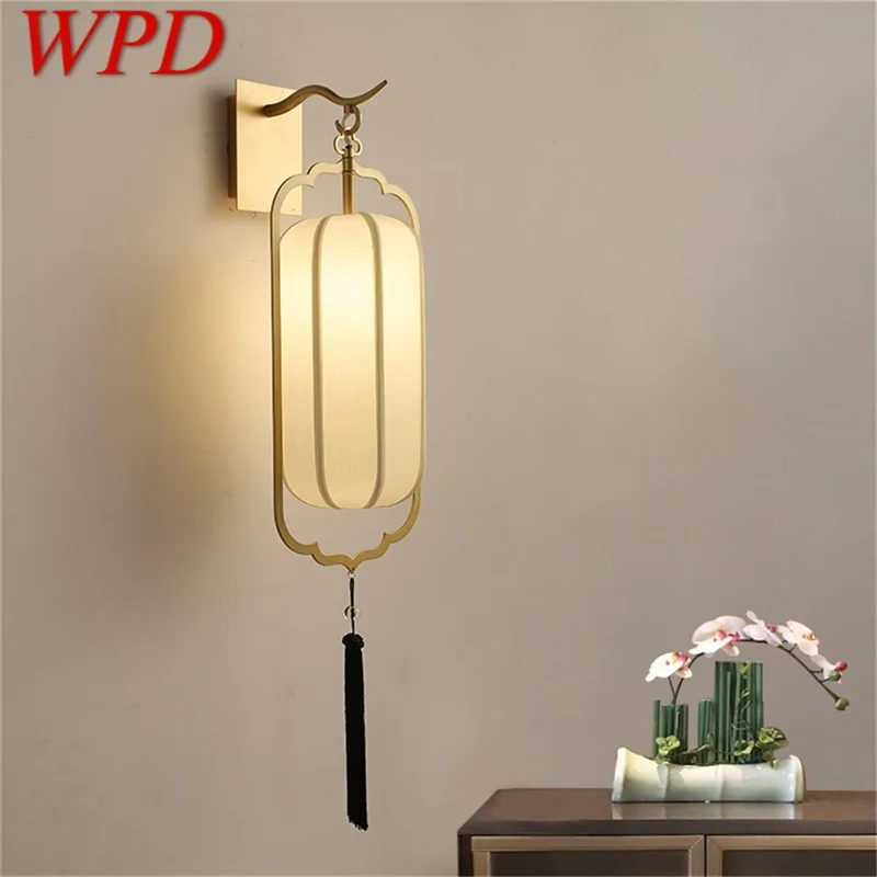 Комнатный настенный светильник WPD светодиодные лампы из ткани современный для