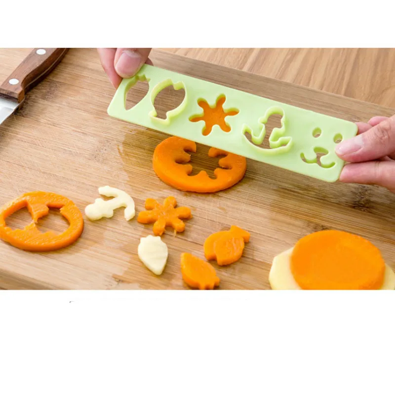 Детская шлифовальная пищевая добавка для детского питания, спиральная овощерезка, украшение для еды, детский ланч-набор «сделай сам», форма, кухонные инструменты