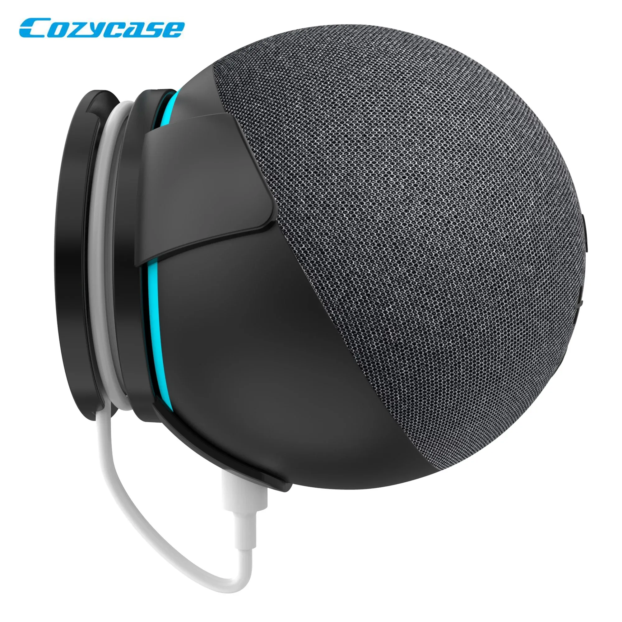 Space-Saving for Smart Home Speakers Built-in Cable Management for New Dot echo Dot 4th Generation Wall Mount Seating- Type 2 Types in one Holder 4th Gen Outlet Wall Stand