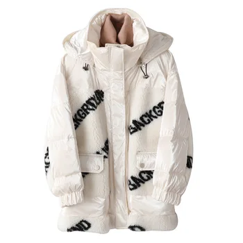 

sheep velvet coat new fund 2019 autumn winters is ms hooded fur one spell down coat fur coats