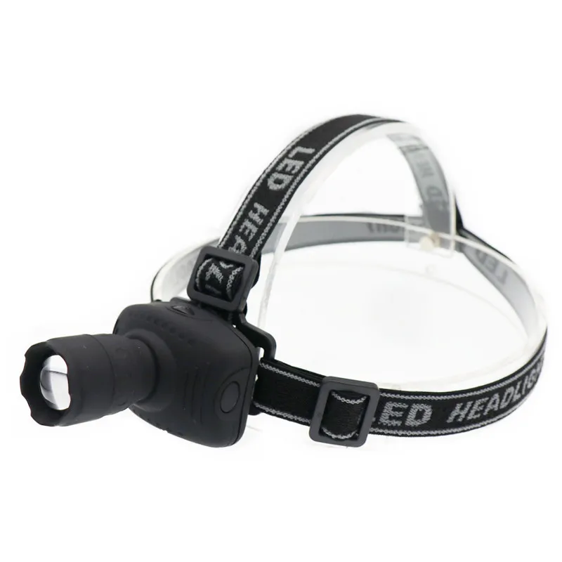 

Mini portable Zoom stretch LED Headlamp outdoors Fishing headlights Camping lantern