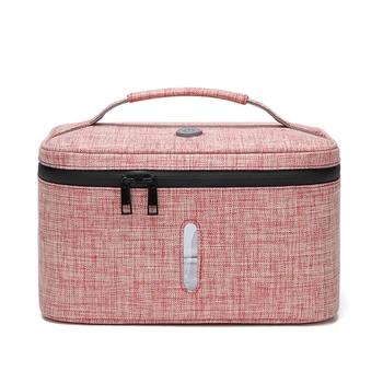 

UV Light Sanitizer Bag Portable UVC Light Disinfection Sterilizer Box for Cell Phone Jewelry Watches Glasses