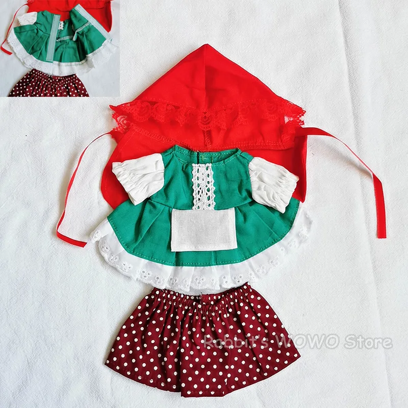 Doll Clothes Fit 25cm Baby Dolls 1/6 BJD Doll  Accessories New Born Outfits Cute Dress Suit Girls Children Gifts 13