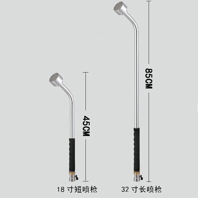 400-2000 mesh detachable nozzle long and short spray gun greenhouse seedling raising irrigation zinc alloy hand rod | Дом и сад