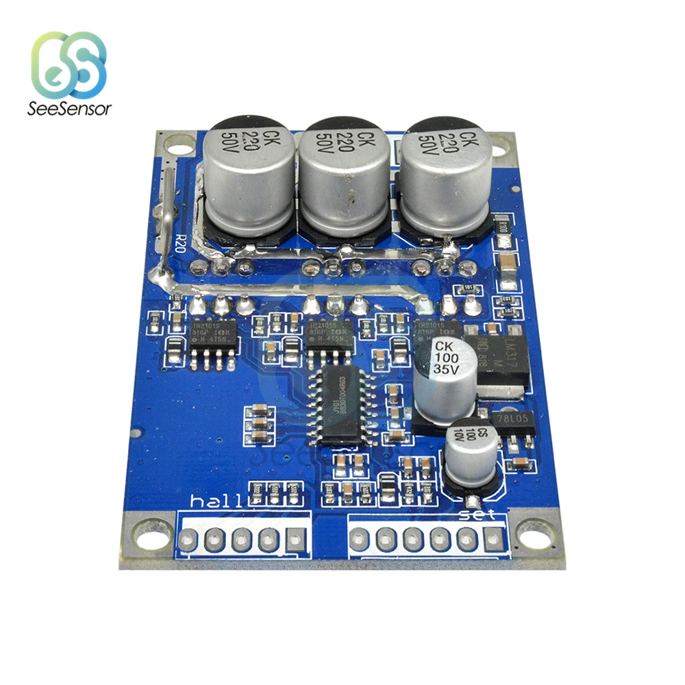 Generic 12v 36v 500w Pwm Brushless Motor Controller Hall Motor Jumia