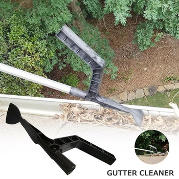 

Gutter Tool Hook Scoop Shovel Behind Skylights Roof Garden Home Hole Cleaning