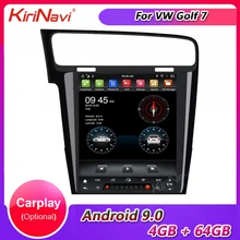 KiriNavi 10 4 &quotвертикальный экран Tesla стиль Android 9 0 автомобильный DVD
