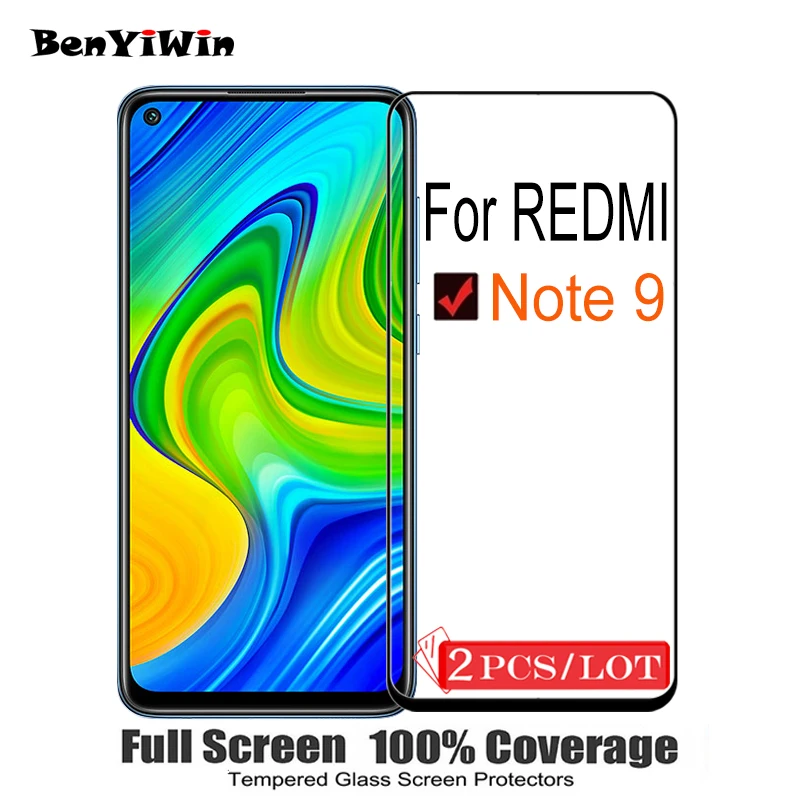 Закаленное стекло для XIAOMI Redmi Note 9 2 шт.|Защитные стёкла и плёнки| |