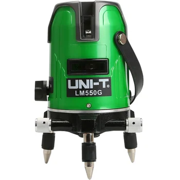 

UNIT 360°Self Leveling Laser Level LM550G Green Beam 5 Lines 6 Points Rechargeable Laser Level