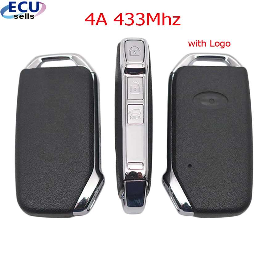 3 кнопки автомобильный БЕСКЛЮЧЕВОЙ смарт-ключ 433 МГц с чипом 4A для KIA K5 Forte Sportage Cerato