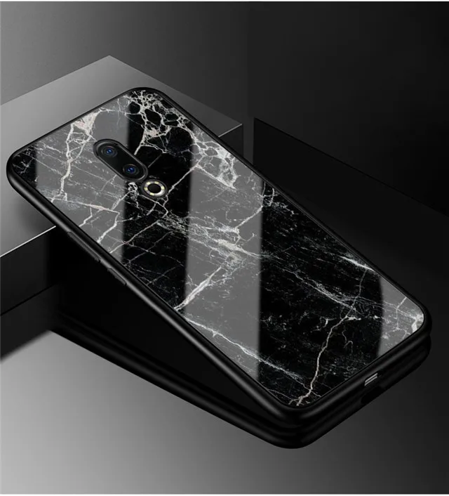 24 Для Meizu 15 чехол из закаленного стекла, жесткая задняя крышка для Meizu 15 Plus, чехол 15 Plus, мягкий бампер для Meizu15, защитный чехол s - Цвет: 24