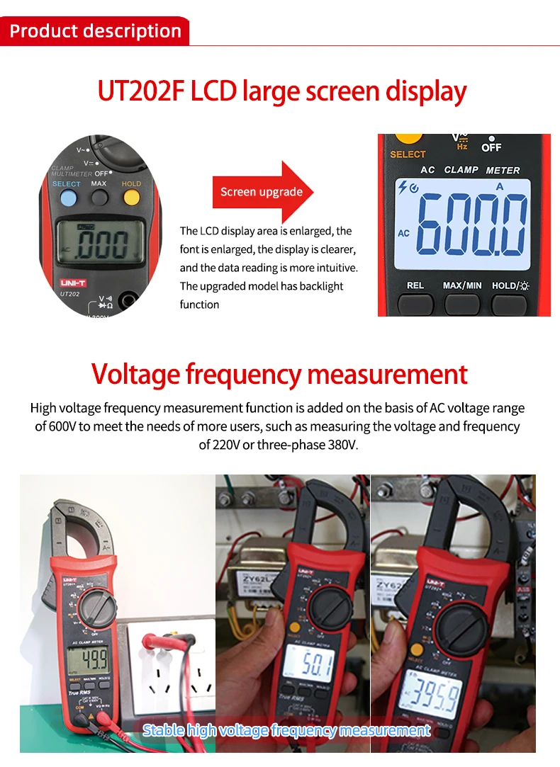 Pinças amperimétricas