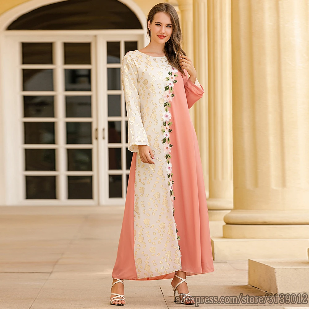 2020 Pink Vestidos Abaya Dubai Turkey Hijab Muslim Fashion Dress Islam Abayas African Dresses For Women Caftan Kaftan Robe Sukienki Ilkj From Zarrd 42 66 Dhgate Com