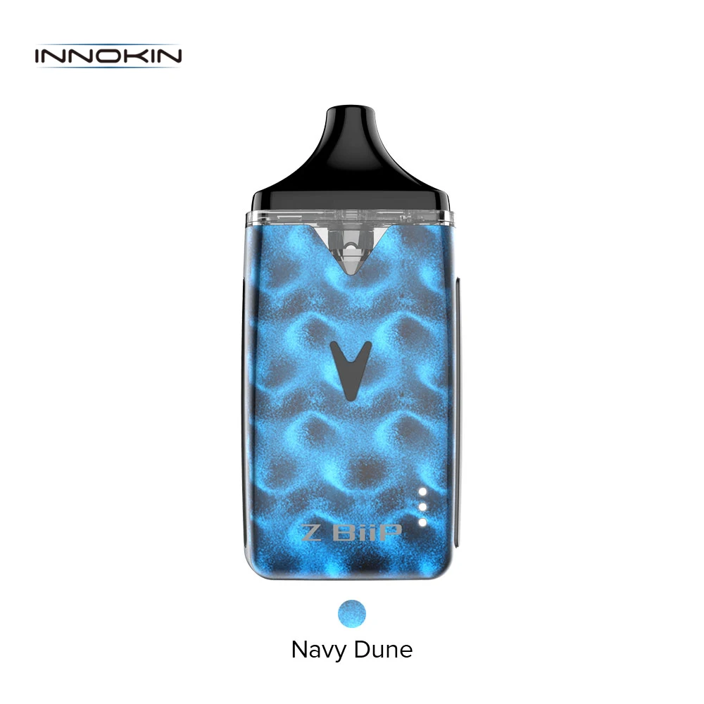 Комплект Innokin Z Biip, 1500 мАч, аккумулятор, 2 мл, Pod, vape, комплект, PLEX3D, сетка, Ом, катушка, pod, электронная сигарета, испаритель, vs Drag Nano - Цвет: Navy Dune