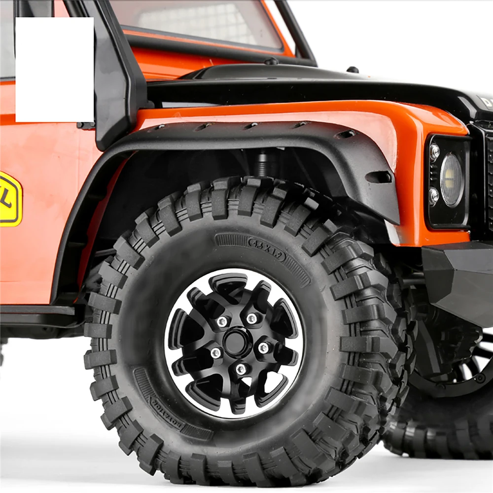 1 9 дюймов алюминиевый сплав Beadlock ступицы колеса диски для 1/10 Traxxas TRX4 G500 4 × RC