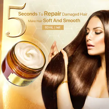 

Dropshipping 60/120ml Advanced Molecular Hair Roots Treatment Hair Renewed Return Bouncy Cream Top Luxury SMJ