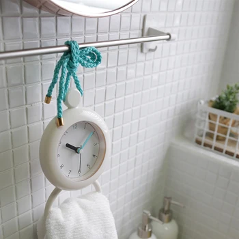 

Creative Simple Wall Clock Modern Design Waterproof Kitchen Bathroom Decoration Clock Wall Watch Home Decor 12cm