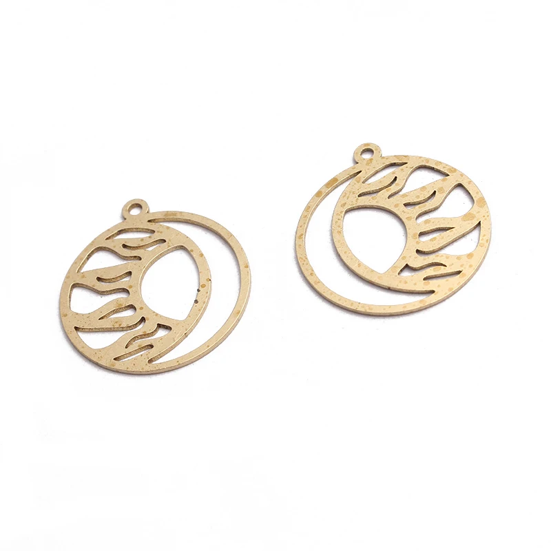 Raw Brass Star Sun Moon Cloud Charms Pendant Witchy Charms For DIY Necklace  Earrings Jewelry Making
