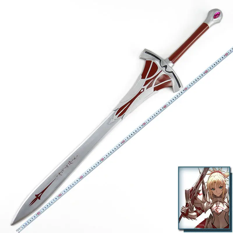 [Забавный] 108 см Косплей Fate/apocripha Fate Grand Order Mordred weapon Деревянный Меч Модель Аниме костюм вечерние игрушки в подарок