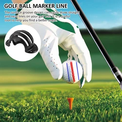 Golf Ball Line Liner Ball Marking Tool Alignment Tool Golf Ball Marker Pen Golf Alignment Putting Tool Line Marker Drawing Kit