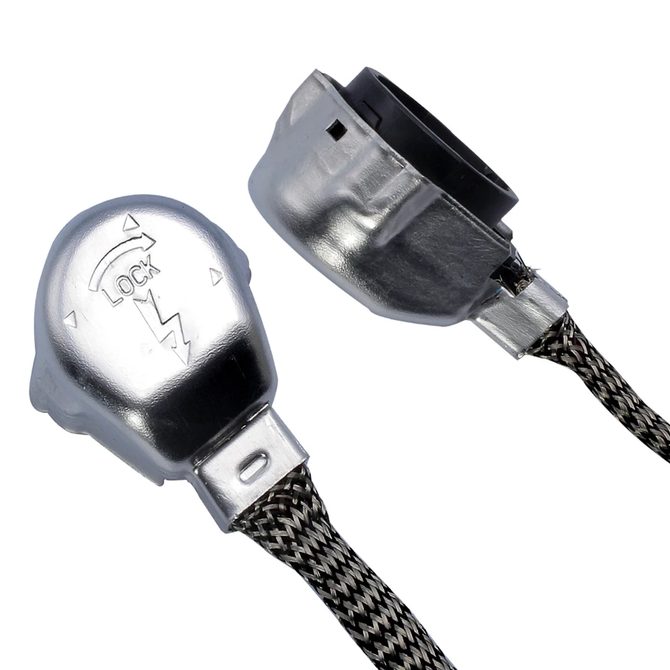 thumbnail interactive-video image 1 of 2x D2S D2R D2C HID Bulbs Plug Play Heat Resistant Wiring 1 of 13