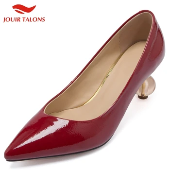 

New Trendy Patent Leather Luxruy Brand Light Bulb High Heels Design Ladies Skin Woman Pumps Women Shoes