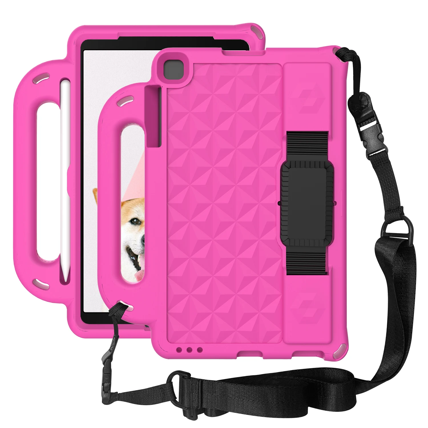 Per Samsung Galaxy Tab A7 Tablet Case Childs Eva Sicuro Stand Maniglia Tablet Shell Coperture Per Samsung Tab A7 10.4 Pollici Sm-T500