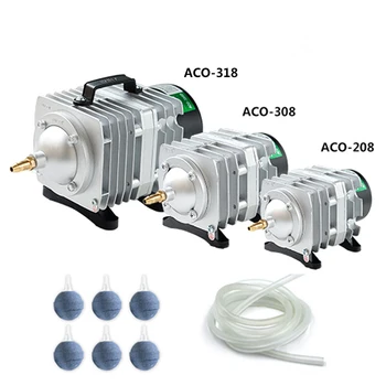 

Hailea ACO 208 308 318 Oxygen Pump High Power AC Electromagnetic Air Pump Fish Pond Oxygen Pump Compressor