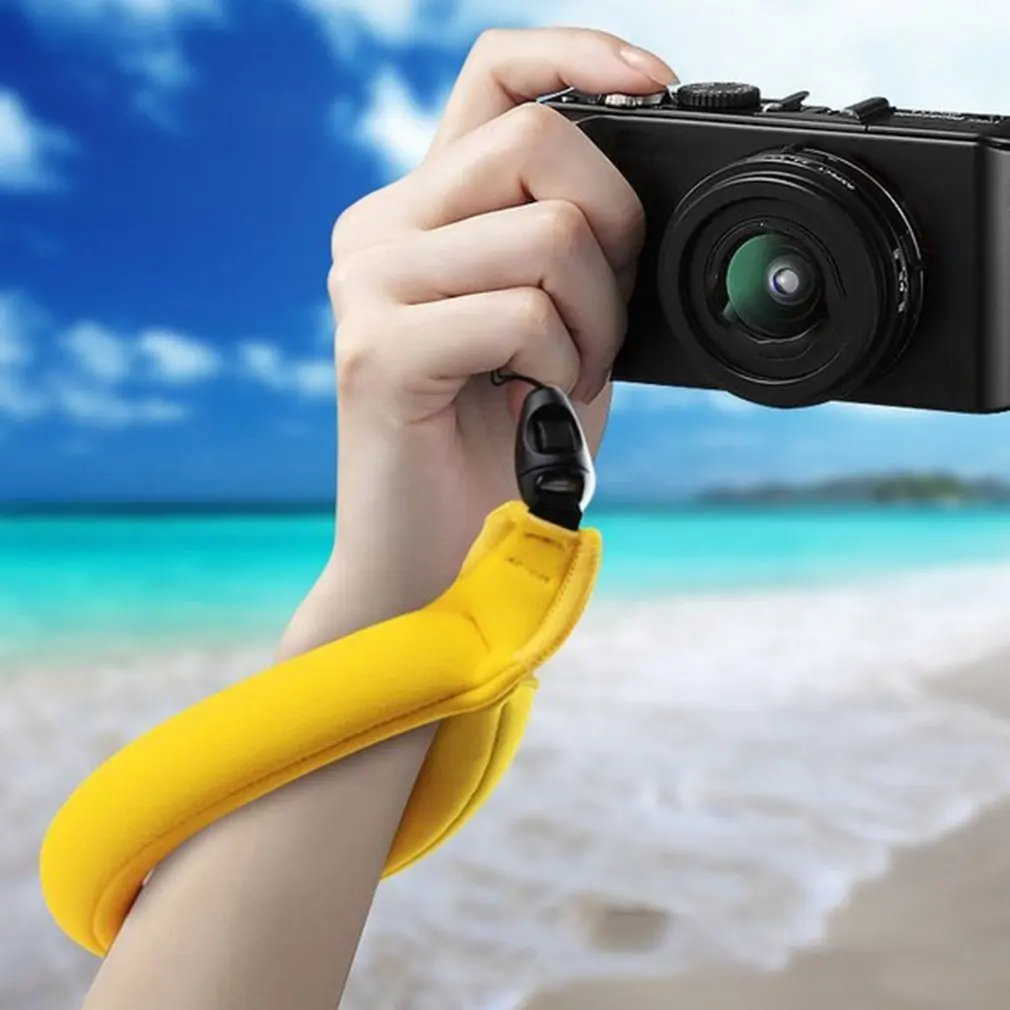 Для GoPro аксессуары желтый, плавающий пенопластовый ремешок для Gopro Hero 4 3 Xiao mi Yi Sjcam Sj4000 Sj5000 Sj7000 Экшн-камера