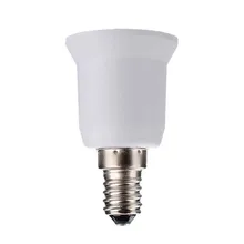6 pieces E14 to E27 LED Bulb Socket Adapter Bulb Socket